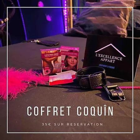 Coconroom Leden Balneo & Moment Unique A Deux 公寓 *